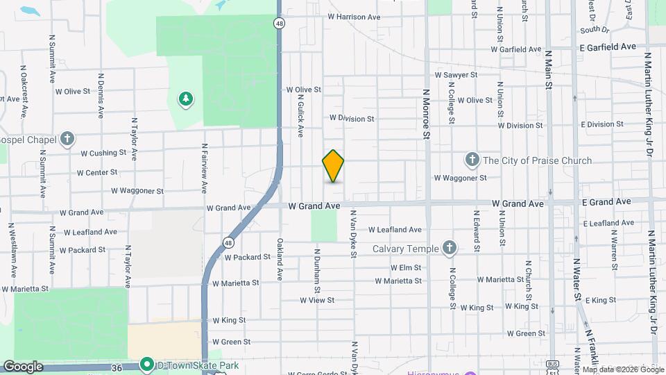 941 W Waggoner St Map and Location Details