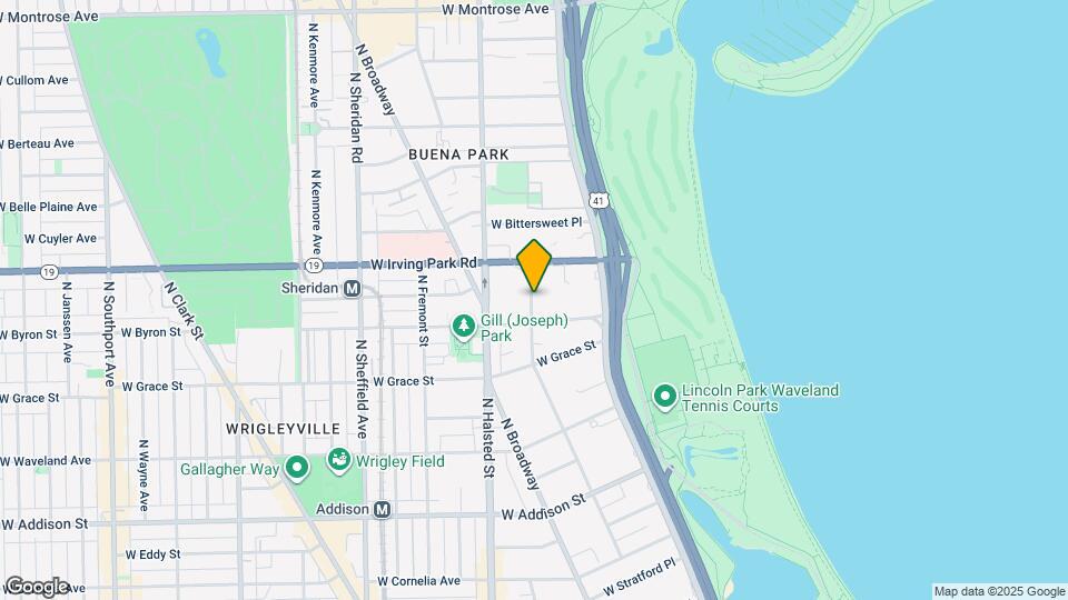 3933 N Pine Grove Ave, Unit 802 Map and Location Details