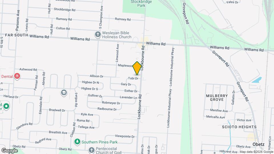 1074 Tobi Dr Map and Location Details