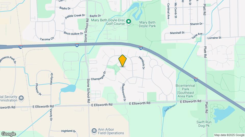 15 W Eden Ct Map and Location Details