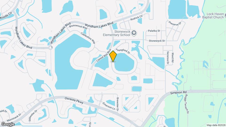 3040 Youngford St Map and Location Details