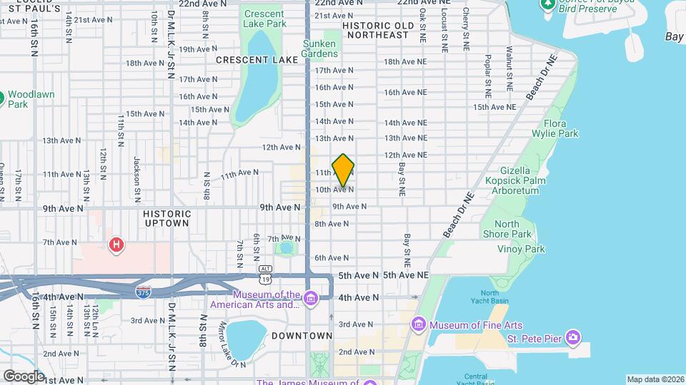 218 10th Ave N Map and Location Details