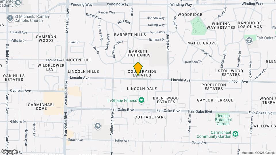 6337 Lincoln Ave Map and Location Details