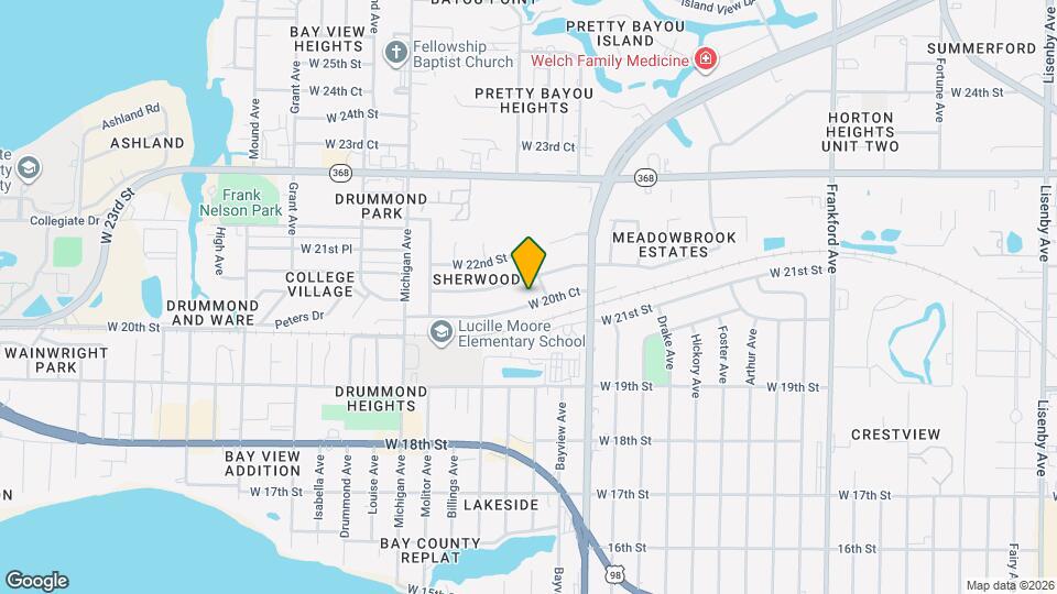 3104 W 20th Ct Map and Location Details