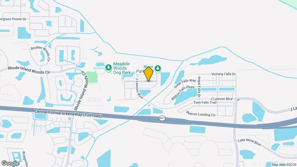 1704 Buckeye Falls Way Map and Location Details