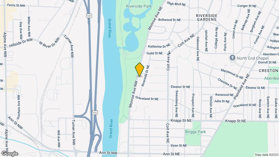 2216 Monroe Ave NW Map and Location Details
