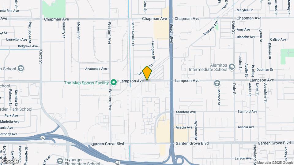 12502 Camus Ln Map and Location Details