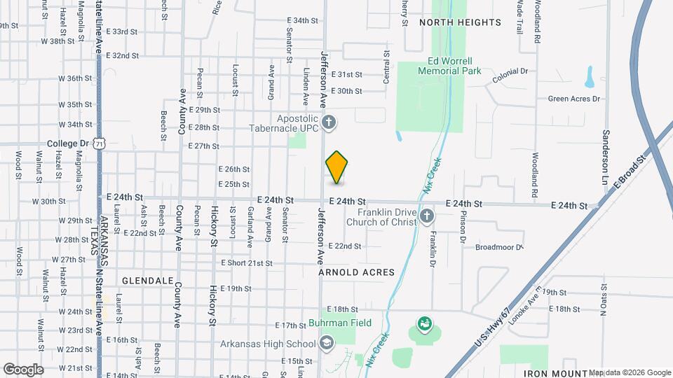 2405 Tyler Ln Map and Location Details