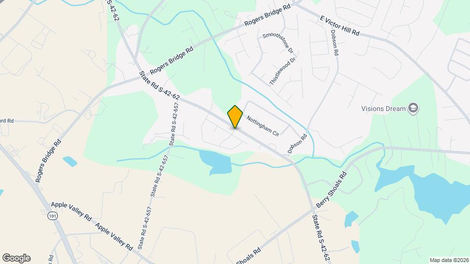 501 Robinwood Pl Map and Location Details