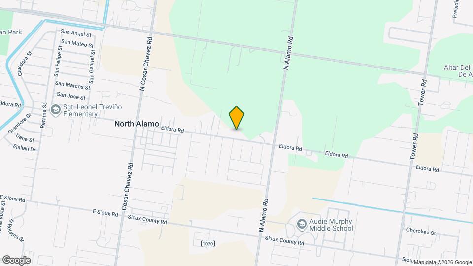 1214 Eldora Rd Map and Location Details