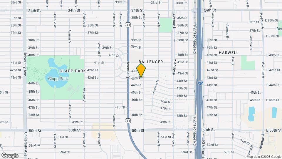 1603 43rd St Map and Location Details