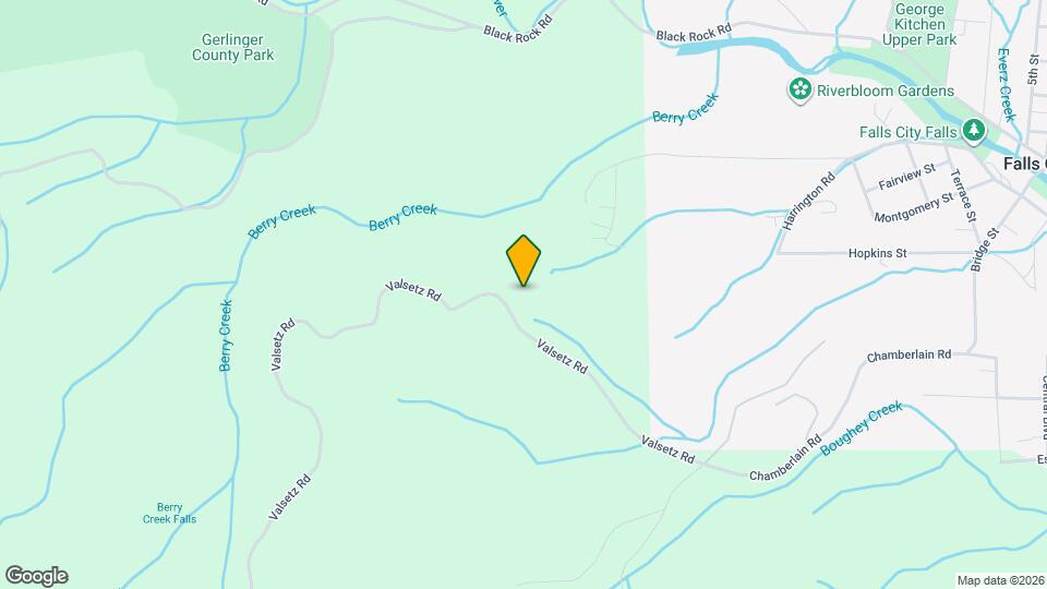 20835 Valsetz Rd Map and Location Details