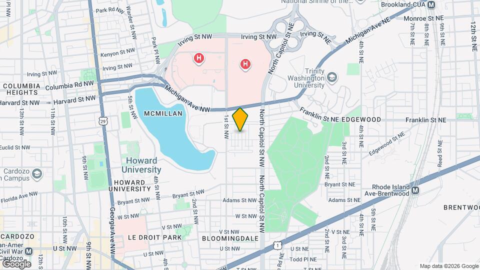 2712 Olmsted Ct NW Mapa y Detalles de la Ubicación