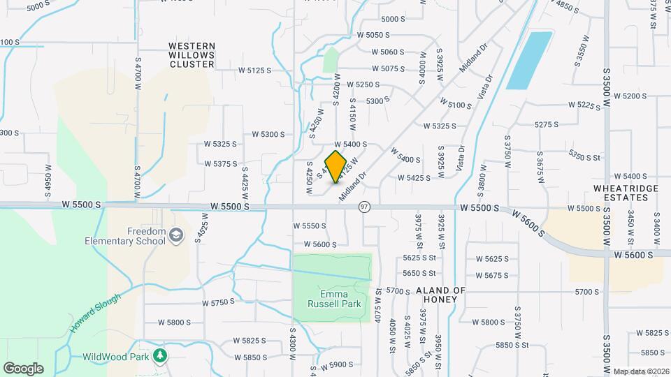 5456 S 4125 W Map and Location Details