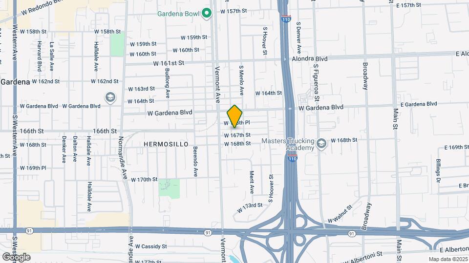 825 W 167th St Mapa y Detalles de la Ubicación