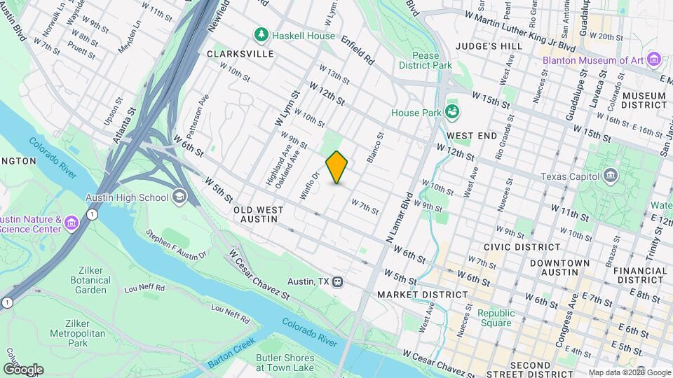 1211 W 8th St Mapa y Detalles de la Ubicación