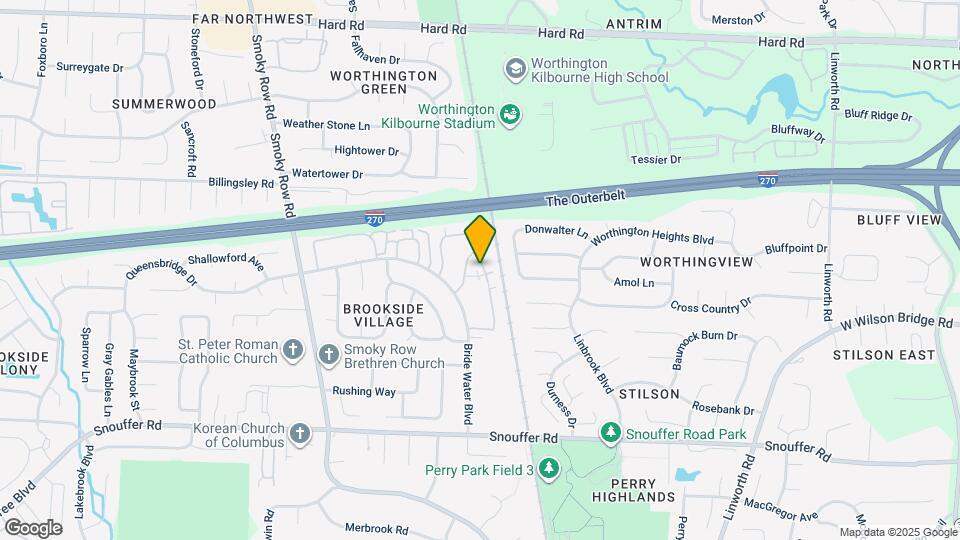 1467 Worthington Row Dr Map and Location Details