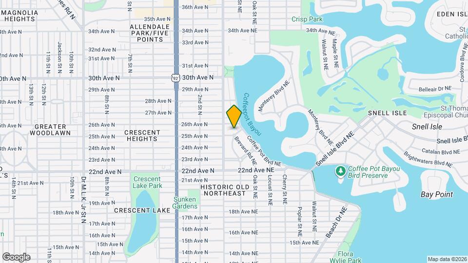 205 25th Ave NE Map and Location Details