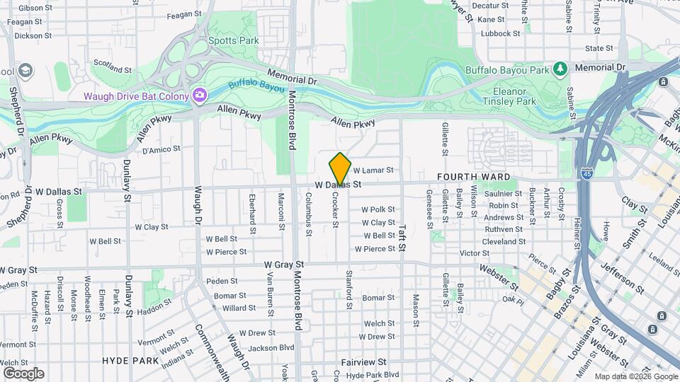 1007 Crocker St Map and Location Details