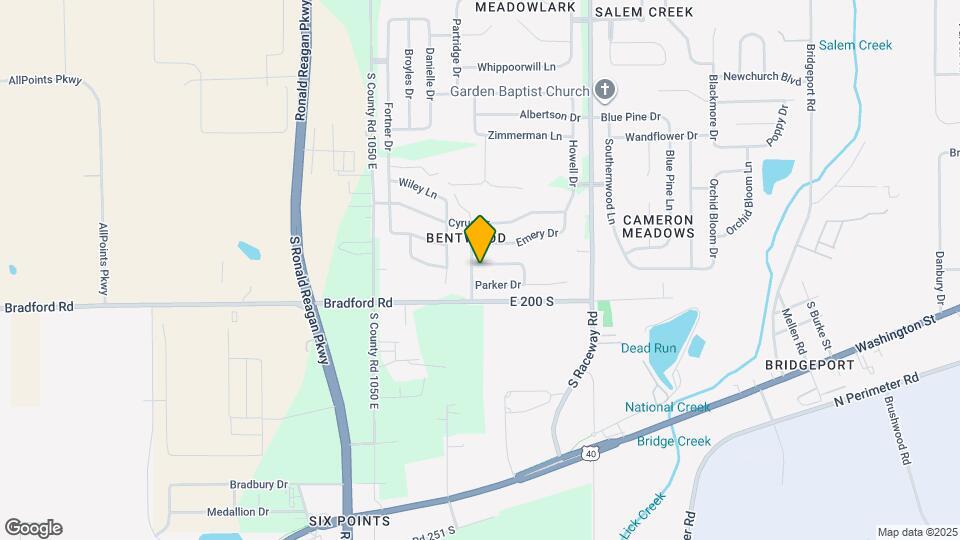 10743 Timothy Ln Mapa y Detalles de la Ubicación