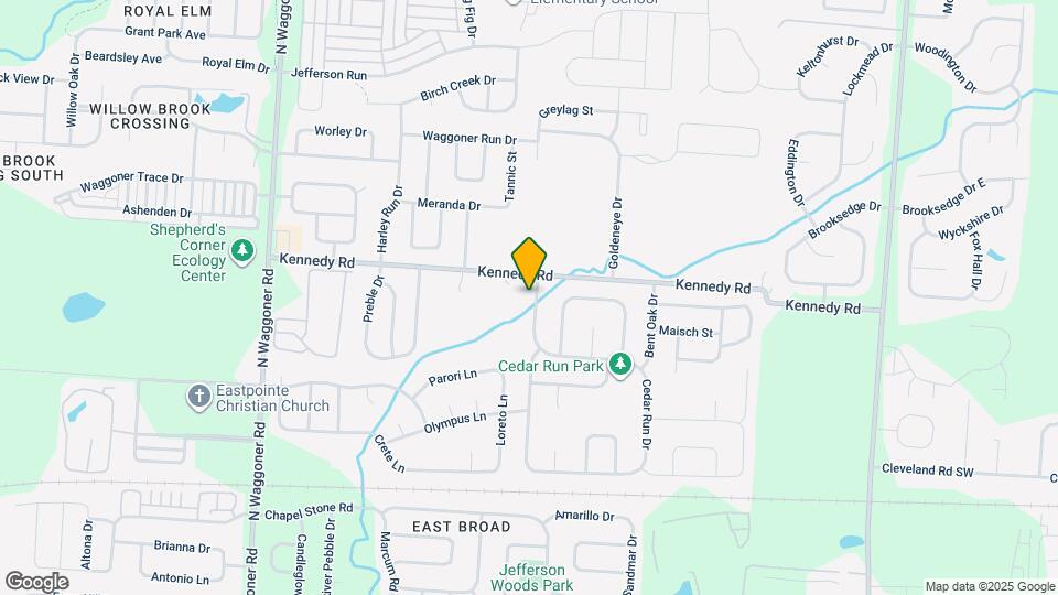 857 Cedar Run Dr Map and Location Details