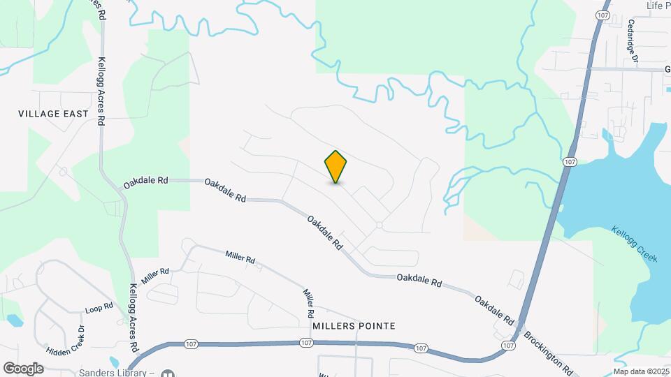 9641 Oak Forest Ln Mapa y Detalles de la Ubicación
