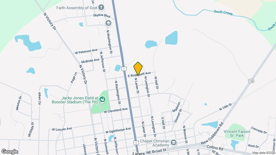 432 N Lanier St Map and Location Details