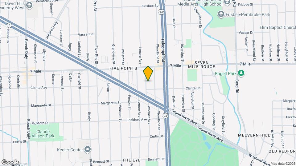 18940 Wormer Ave Map and Location Details
