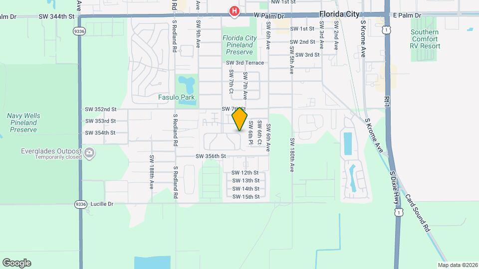 1116 SW 7th Ct Mapa y Detalles de la Ubicación