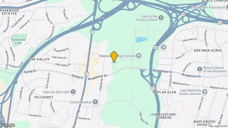 2022 Maple Vw Ln Map and Location Details