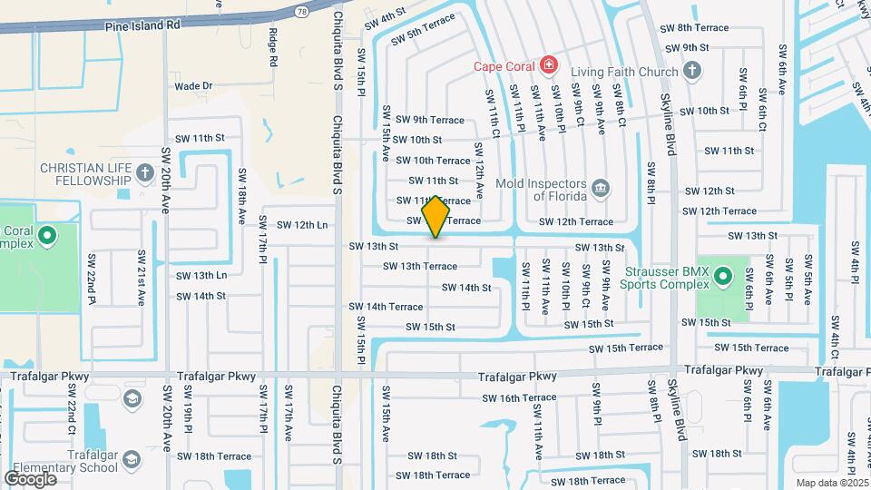 1371 SW 13th St Map and Location Details
