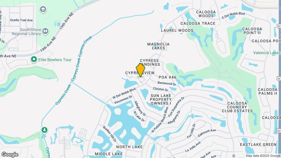 1713 Atrium Dr Mapa y Detalles de la Ubicación