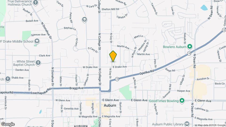 510 Oak Meadow Ln Map and Location Details