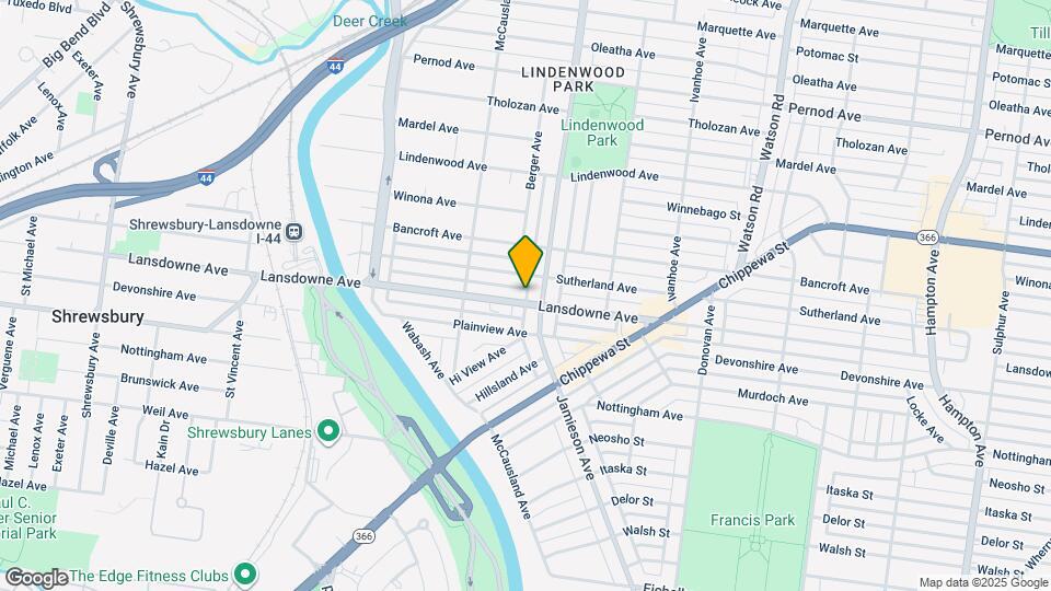 6915 Lansdowne Ave Mapa y Detalles de la Ubicación