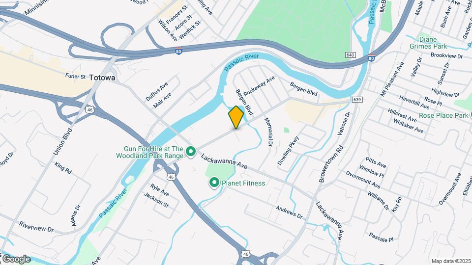 1165 McBride Ave Map and Location Details