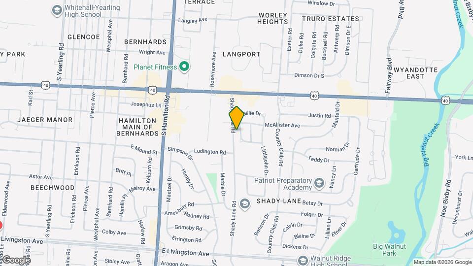 1131 Lockwood Rd Mapa y Detalles de la Ubicación