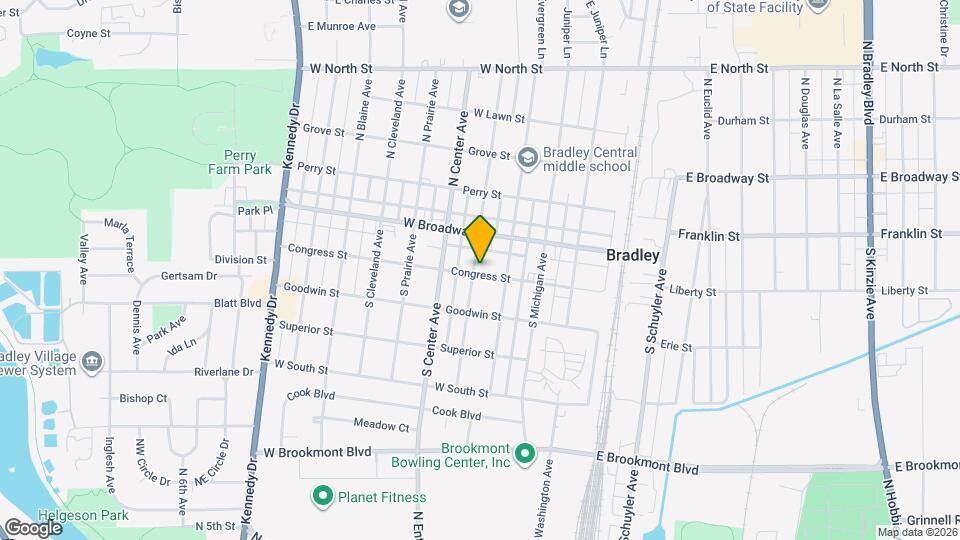 196 S Grand Ave Map and Location Details