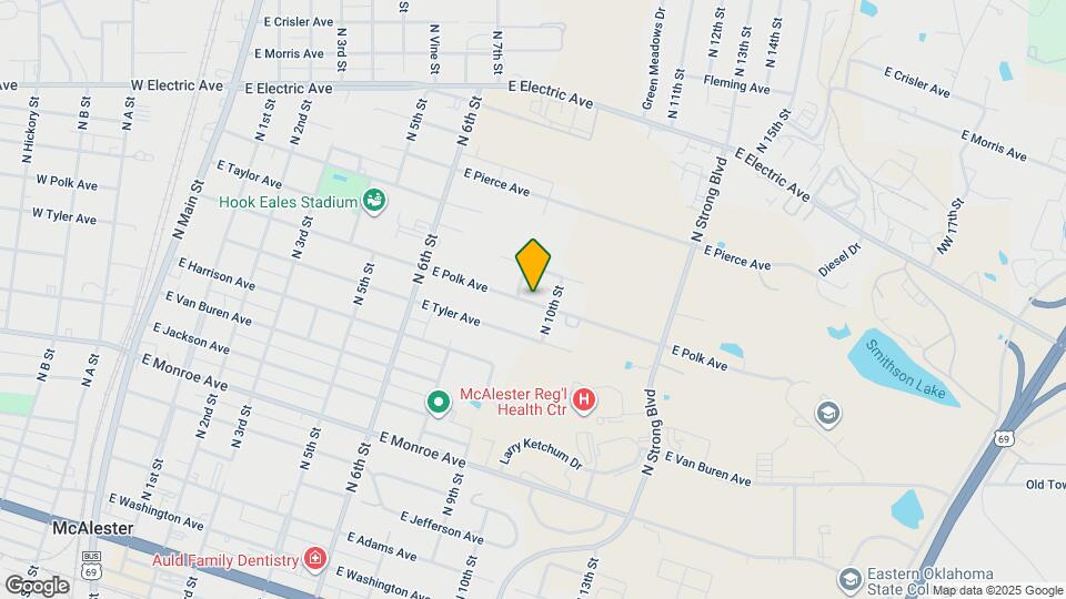 905 E Polk Ave Mapa y Detalles de la Ubicación