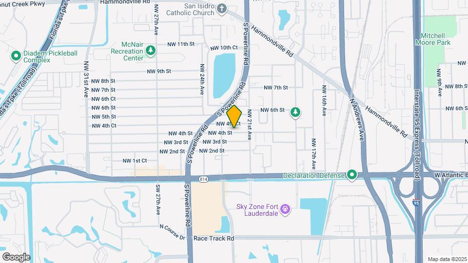 2145 NW 4th St Map and Location Details