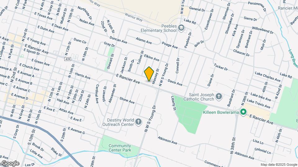 2005 E Rancier Ave, Unit 2005 E Rancier Ave Mapa y Detalles de la Ubicación