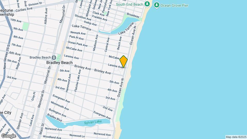 611 Ocean Ave Map and Location Details