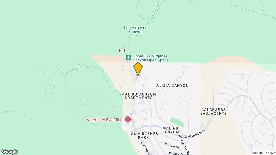 5940 Las Virgenes Creek Map and Location Details