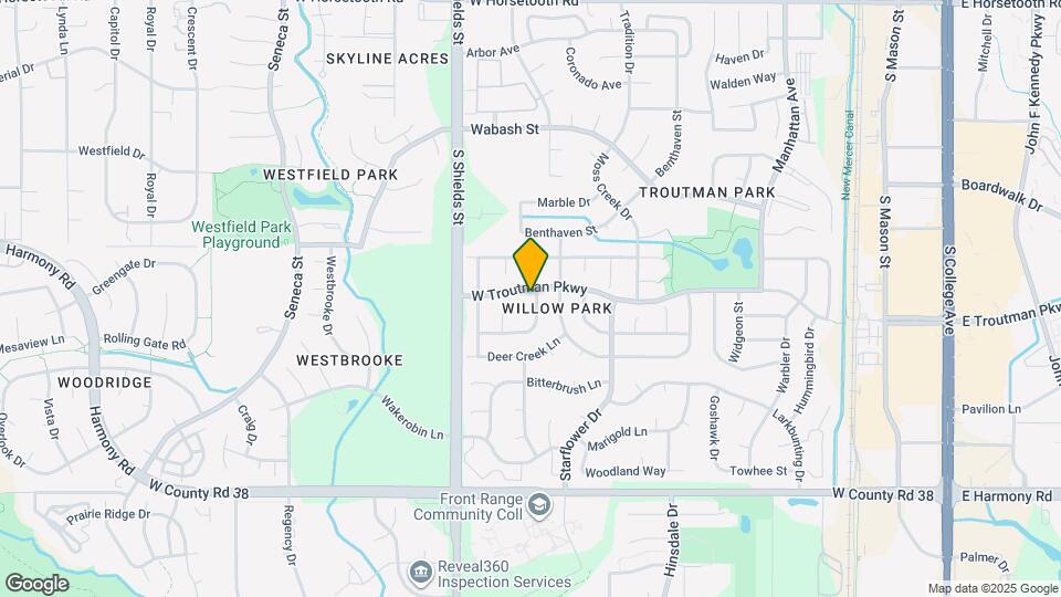 4207 Goldenridge Way Map and Location Details