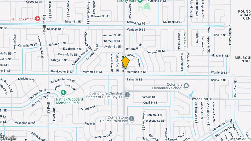 2491 Emerson Dr SE Map and Location Details