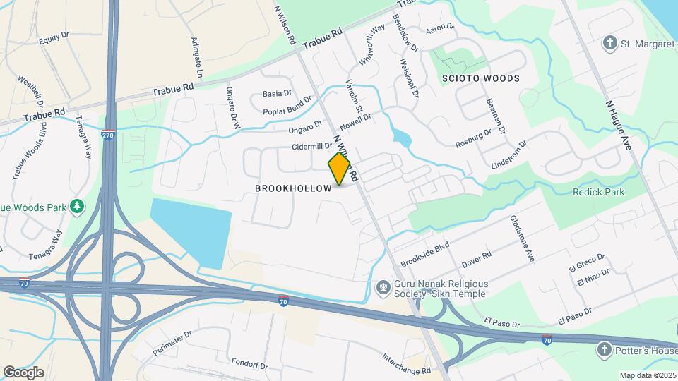 3799 Farm Brook Ln Map and Location Details