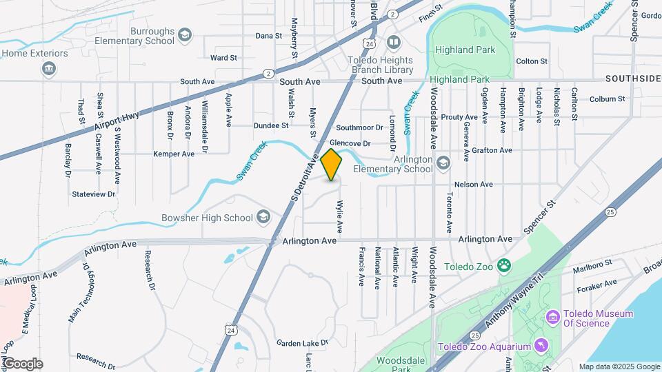 2048 S Kennison Dr Map and Location Details