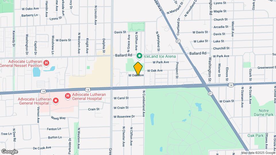 8423 W Oak Ave-Unit -EH801 Map and Location Details