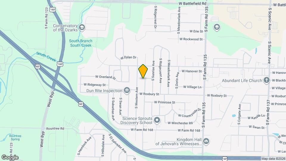 3495 Leawood Ave Map and Location Details