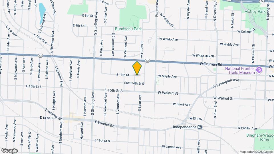 1301 S Scott Ave Map and Location Details