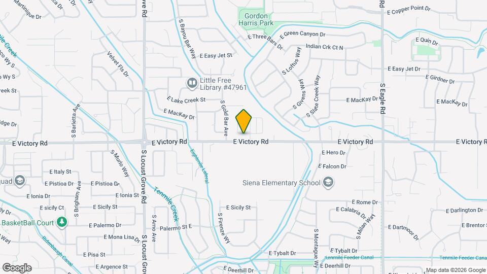 2271 E Powder River St Map and Location Details